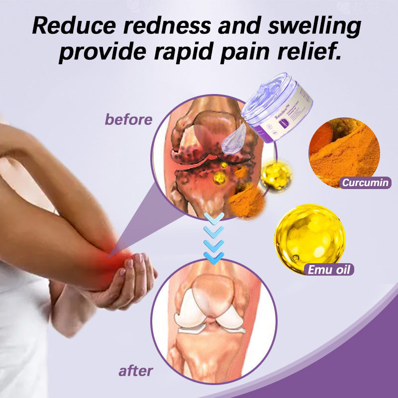 Raindew™ Turmeric & Emu Oil Arthritis Soothing Pain Relief Massage Gel 👨⚕️Orthopaedic Association (BOA) Approved