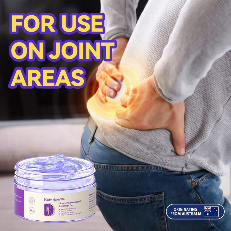 Raindew™ Turmeric & Emu Oil Arthritis Soothing Pain Relief Massage Gel 👨⚕️Orthopaedic Association (BOA) Approved
