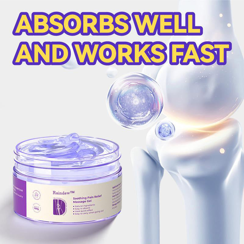 Raindew™ Turmeric & Emu Oil Arthritis Soothing Pain Relief Massage Gel 👨⚕️Orthopaedic Association (BOA) Approved
