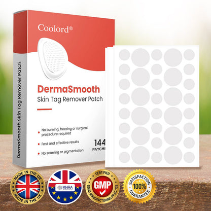 Coolord® DermaSmooth Skin Tag Remover Patch