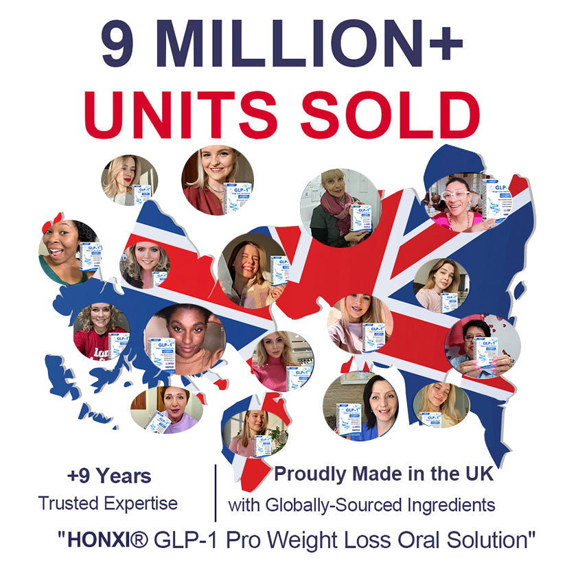 Honxi® GLP-1 Pro Weight Loss Oral Solution ✅One dose a day — see results in 7 days 👩‍⚕️Suitable for obesity, cardiovascular diseases, diabetes, sleep apnea, high cholesterol and blood lipids, joint problems, and various other conditions🚀