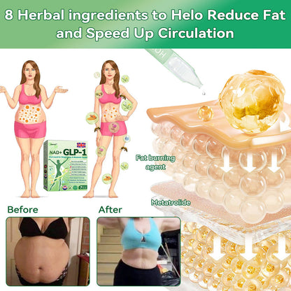 Official Store | Honxi® NAD+ GLP-1 Oral Liquid for Weight Loss & Metabolic Health (Just once a day, visible changes in 7 days) ✅ For obesity, cardiovascular health, diabetes, sleep apnea, gut health, joint issues, and more