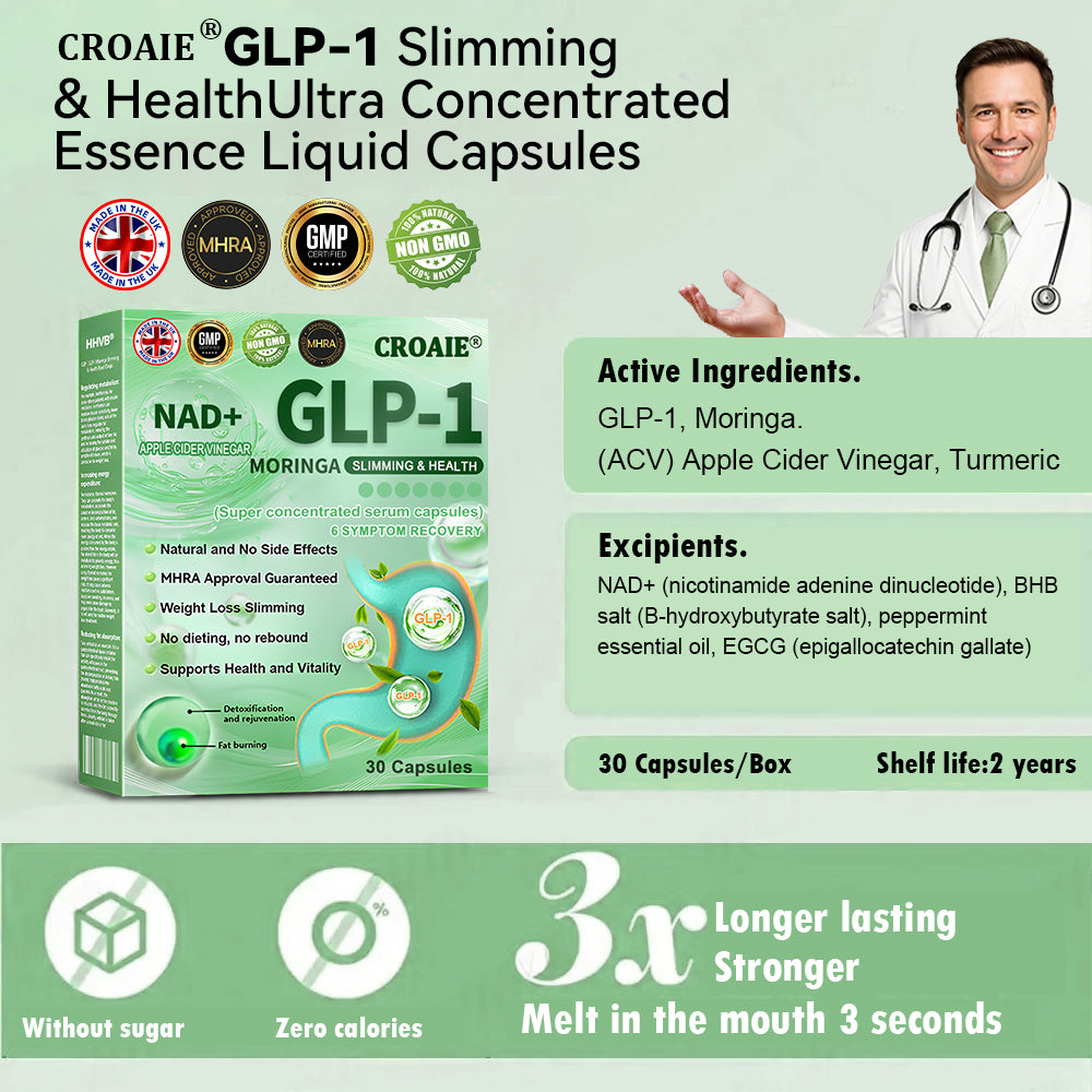 𝐶𝑅𝑂𝐴𝐼𝐸® 𝐆𝐋𝐏-𝟏 𝐒𝐥𝐢𝐦𝐦𝐢𝐧𝐠 & 𝐇𝐞𝐚𝐥𝐭𝐡 𝐔𝐥𝐭𝐫𝐚 𝐂𝐨𝐧𝐜𝐞𝐧𝐭𝐫𝐚𝐭𝐞𝐝 𝐄𝐬𝐬𝐞𝐧𝐜𝐞 𝐋𝐢𝐪𝐮𝐢𝐝 𝐁𝐞𝐚𝐝𝐬🌿-𝐍𝐀𝐃+&𝐌𝐨𝐫𝐢𝐧𝐠𝐚 & 𝐀𝐂𝐕 & 𝐊𝐞𝐭𝐨 𝐁𝐇𝐁(✅𝐬𝐩𝐞𝐞𝐝𝐲, 𝐥𝐨𝐧𝐠-𝐥𝐚𝐬𝐭𝐢𝐧𝐠, 𝐚𝐝𝐝𝐫𝐞𝐬𝐬𝐢𝐧𝐠 𝐝𝐢𝐚𝐛𝐞𝐭𝐞𝐬, 𝐨𝐛𝐞𝐬𝐢𝐭𝐲, 𝐚𝐧𝐝 𝐜𝐚𝐫𝐝𝐢𝐨𝐯𝐚𝐬𝐜𝐮𝐥𝐚𝐫 𝐝𝐢𝐬𝐞𝐚𝐬𝐞𝐬) ✅